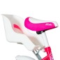 Bicicleta roti 16 inch, cos si scaun papusi, roti ajutatoare, Fair Pony roz Bicicleta roti 16 inch, cos si scaun papusi, roti ajutatoare, Fair Pony roz