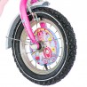 Bicicleta 16 inch, cos si scaun papusi, roti ajutatoare, Princess roz