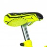 Bicicleta 16 inch, 2 roti ajutatoare, frana V-Brake, Footbal, galben neon