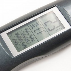 Termometru digital pentru carne, 2 functii, afisaj iluminat LED, sonda