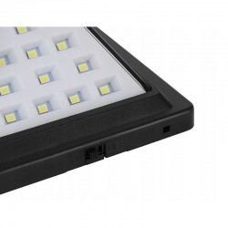 Lampa solara 32 LED-uri, 10W, 150 lm, unghi larg, senzor miscare 360 grade