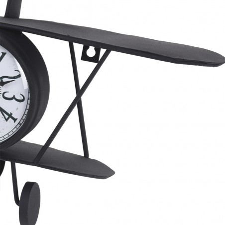 Ceas forma avion, retro, decorativ, metal