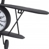 Ceas forma avion, retro, decorativ, metal