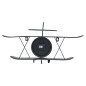 Ceas forma avion, retro, decorativ, metal Ceas forma avion, retro, decorativ, metal