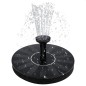 Fantana cu incarcare solara, 4 duze, jet 40 cm, diametru 13 cm, IPX8