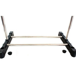 Suport umerase imbracaminte, inaltime reglabila 64-116 cm, raft incaltaminte