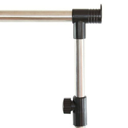 Suport umerase imbracaminte, inaltime reglabila 64-116 cm, raft incaltaminte