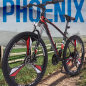 Bicicleta MTB Tornado, roti 26 inch, 21 viteze, cadru otel 17", suspensii furca, frane disc, Phoenix, resigilata