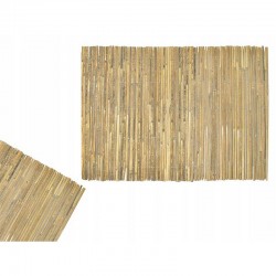 Gard de protectie impotriva vantului din bambus, 1.5x5 m, pentru gradina si balcon