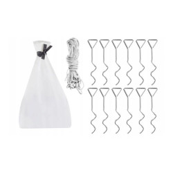 Cort 3x6 m, 6 pereti, 4 ferestre, impermeabil, suprafata 18 mp, accesorii montare