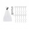 Cort 3x6 m, 6 pereti, 4 ferestre, impermeabil, suprafata 18 mp, accesorii montare