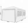 Cort 3x6 m, 6 pereti, 4 ferestre, impermeabil, suprafata 18 mp, accesorii montare