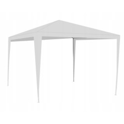 Cort 3x3 m, folie PE 100g/mp, 4 pereti, ferestre, cadru otel, accesorii montare