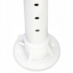 Cort 3x3 m, folie PE 100g/mp, 4 pereti, ferestre, cadru otel, accesorii montare