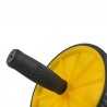 Roata dubla pentru exercitii, saltea, manere antiderapante, diametru 17.5 cm