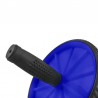 Roata dubla pentru exercitii, saltea, manere antiderapante, diametru 17.5 cm