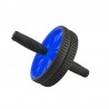 Roata dubla pentru exercitii, saltea, manere antiderapante, diametru 17.5 cm