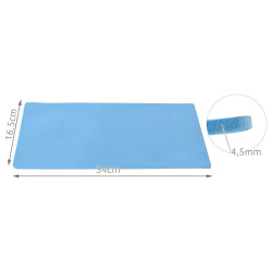 Roata dubla pentru exercitii, saltea, manere antiderapante, diametru 17.5 cm