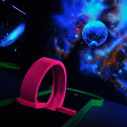 Vopsea UV neon roz