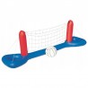 Set volei pentru piscina, fileu si minge gonflabile, 244x64 cm, material vinil