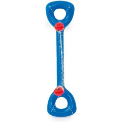 Set volei pentru piscina, fileu si minge gonflabile, 244x64 cm, material vinil