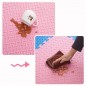 Covoras puzzle XL, 60x60 cm, grosime 2 cm, spuma EVA, 2 piese