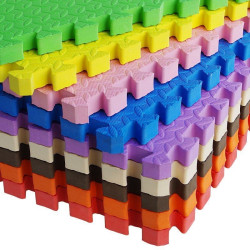 Covoras puzzle XL, 60x60 cm, grosime 2 cm, spuma EVA, 2 piese