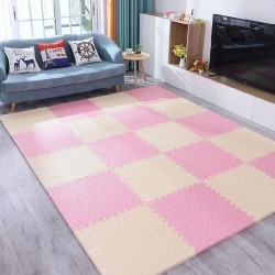 Covoras puzzle XL, 60x60 cm, grosime 2 cm, spuma EVA, 2 piese