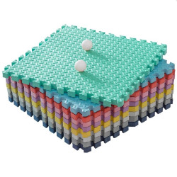 Covoras puzzle XL, 60x60 cm, grosime 2 cm, spuma EVA, 2 piese