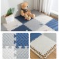 Covor puzzle XL, 60x60 cm, grosime 2 cm, spuma EVA, 2 piese