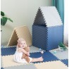 Covoras puzzle XL, 60x60 cm, grosime 2 cm, spuma EVA, 2 piese
