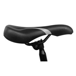 Bicicleta Mountain Bike 27.5 inch, aluminiu, frane hidraulice, 27 viteze, negru, Genio