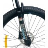 Bicicleta Mountain Bike aluminiu, 27.5 inch, schimbator 27 viteze, frane hidraulice pe disc, Genio