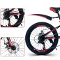 Bicicleta MTB 22 inch, cadru otel, jante aluminiu, schimbator Shimano, 7 viteze, frane pe disc, rosie Bicicleta MTB 22 inch, cadru otel, jante aluminiu, schimbator Shimano, 7 viteze, frane pe disc, rosie