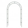 Pergola gradina, 240x140 cm, constructie metalica stabila, verde