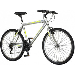 Bicicleta Mountain bike 26 inch, cadru otel, 18 viteze Power, V-brake, gri, Explorer Spark