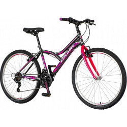 Bicicleta MTB 26 inch, cadru otel, schimbator Power 18 viteze, V-brake, Explorer Daisy