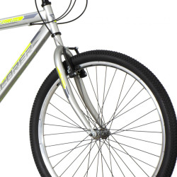Bicicleta Mountain bike 26 inch, cadru otel, 18 viteze Power, V-brake, gri, Explorer Spark