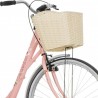 Bicicleta dama, 26 inch, cadru otel, cos cumparaturi, portbagaj, Venssini Diamante