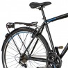 Bicicleta touring 28 inch, cadru otel, V-brake, schimbator Power 21 viteze, portbagaj, Explorer Quest