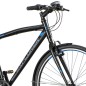 Bicicleta touring 28 inch, cadru otel, V-brake, schimbator Power 21 viteze, portbagaj, Explorer Quest