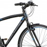Bicicleta touring 28 inch, cadru otel, V-brake, schimbator Power 21 viteze, portbagaj, Explorer Quest