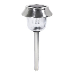 Lampa solara Umbrela, metalica, 40 cm, lumina alba