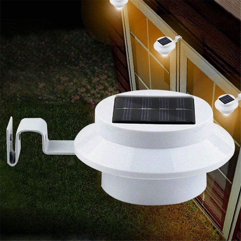 stockings family toilet Lampa solara LED fixare gard, perete, exterior, 17 cm