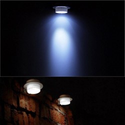 Lampa solara LED fixare gard, perete, exterior, 17 cm