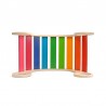 Balansoar rocker din lemn, placa de echilibru, multifunctional, multicolor