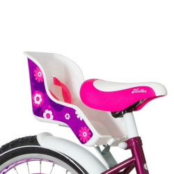 Bicicleta 20 inch, cadru otel, frana V-Brake, scaun de papusi cu centuri, cos, Visitor Liloo