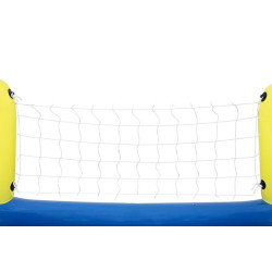 Fileu de volei pentru piscina, minge gonflabila inclusa, 244x64 cm