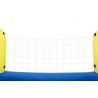 Fileu de volei pentru piscina, minge gonflabila inclusa, 244x64 cm