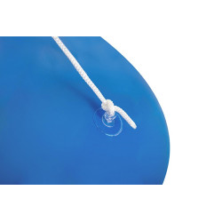 Fileu de volei pentru piscina, minge gonflabila inclusa, 244x64 cm
